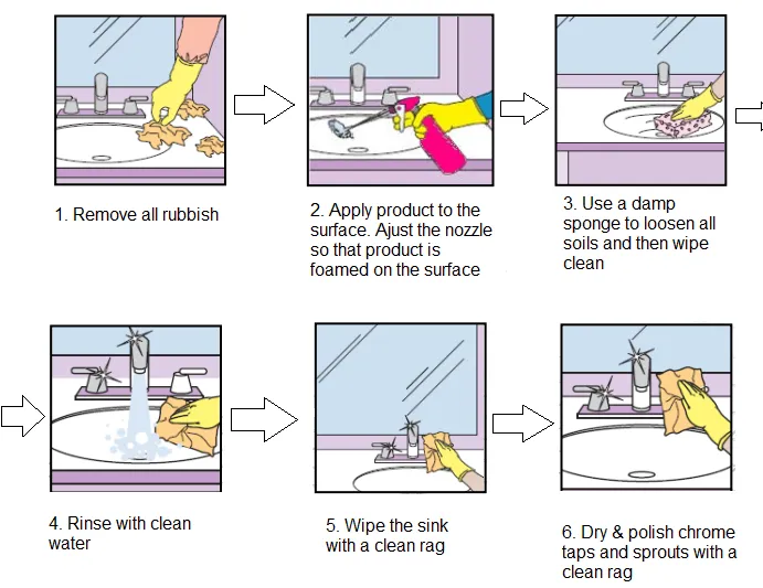 baking soda can be used as a scrubber to clean bathroom