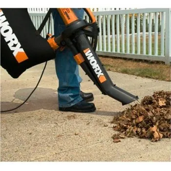 worx trivac is an excellent mulcher