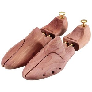 Ollieroo Men's Twin Tube Adjustable Red Cedar Wood Shoe Trees US Size